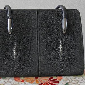 Genuine Stingray Leather Hand Bag
